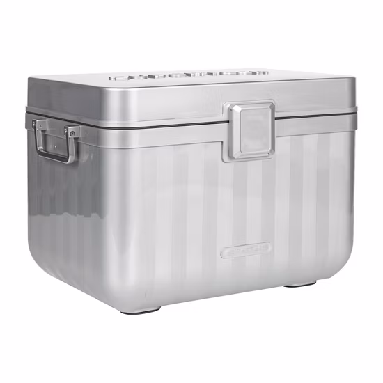 Plastic Cooler Box Handle Cooler Box for Car and Cosmetics Beer Ice Cooler Box